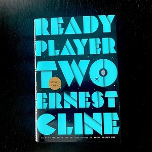 *SIGNED* Ready Player Two by Ernest Cline. Hardcover book.